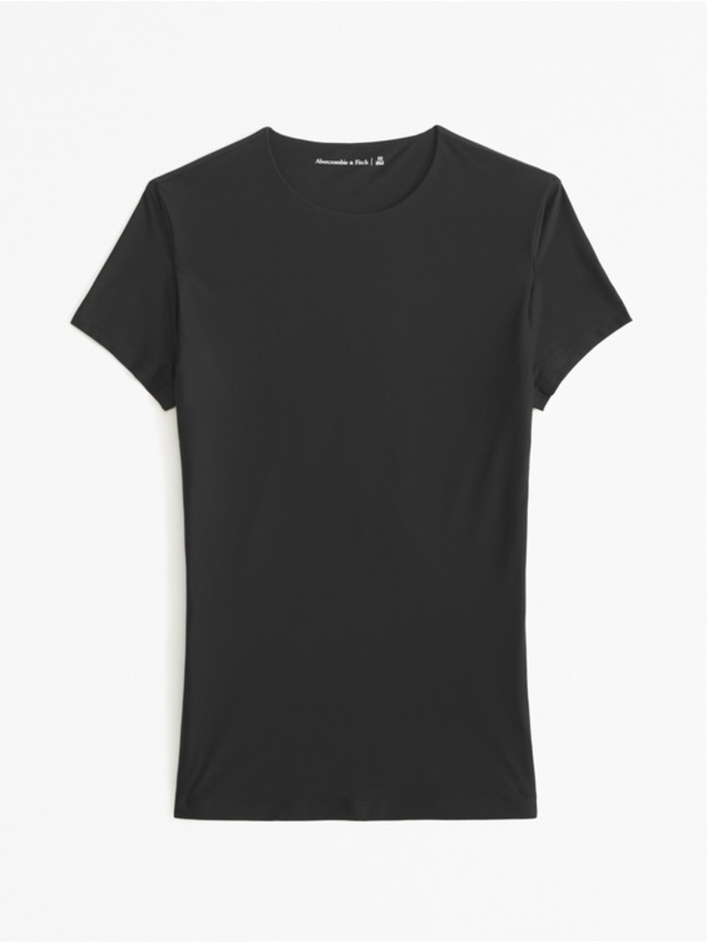 Abercrombie & Fitch Women's Black Soft Matte Seamless Tee